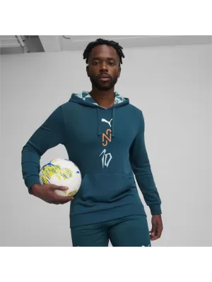 Hanorac pentru bărbați PUMA NJR CREATIVITY LOGO HOODY 658955-13 ALBASTRU
