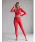 Jambiere lungi premium de damă ALTISPORT VOJ/ALW021LEG01 ROȘU