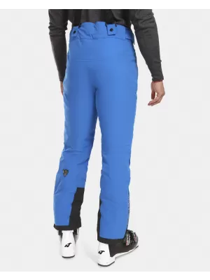 Pantaloni de schi pentru bărbați KILPI METHONE-M UM0405KI ALBASTRU