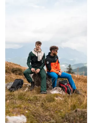Pantaloni de exterior impermeabili pentru bărbați NORDBLANC ZESTILY NBFPM7960 VERDE ÎNCHIS