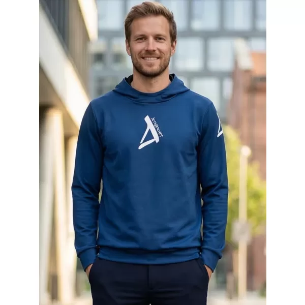  Hanorac funcțional premium pentru bărbați ALTISPORT VOJ/ALM013MI01 ALBASTRU MARIN 