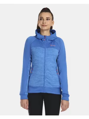 Hanorac sport de damă KILPI LAYANA-W UL0202KI ALBASTRU