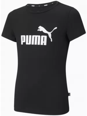 Tricou fetita PUMA ESS LOGO TEE 587029-01 NEGRU