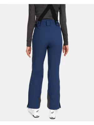 Pantaloni de schi pentru femei KILPI ELARE-W UL0406KI ALBASTRU ÎNCHIS