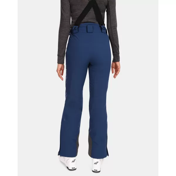  Pantaloni de schi pentru femei KILPI ELARE-W UL0406KI ALBASTRU ÎNCHIS 