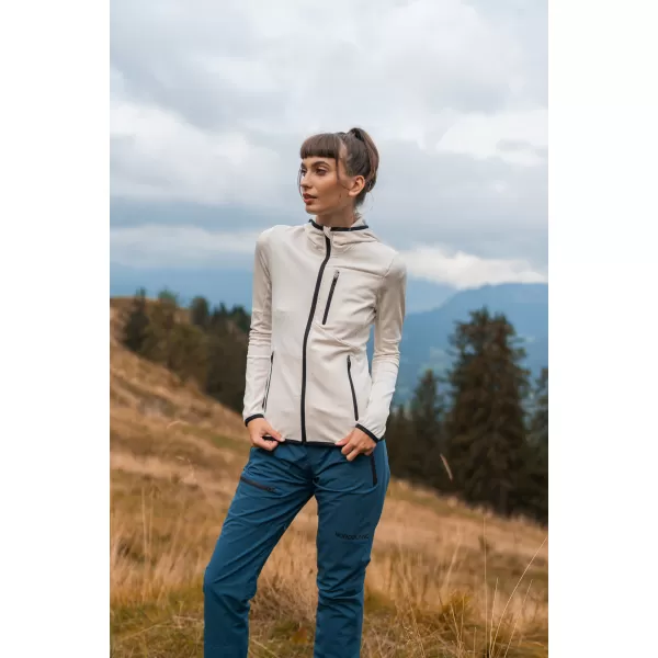  Pantaloni de exterior impermeabili pentru femei NORDBLANC PEACEFUL NBFPL7961 ALBASTRU 