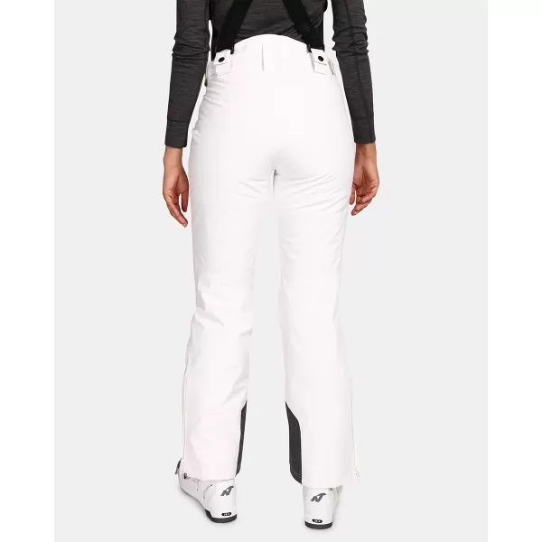  Pantaloni de schi pentru femei KILPI ELARE-W UL0406KI ALB 