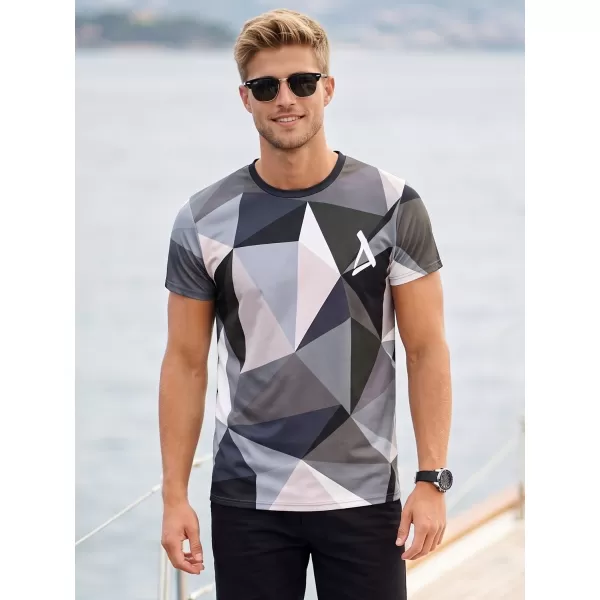  Tricou funcțional premium plus pentru bărbați ALTISPORT VOJ/ALM007TR02 GRI 