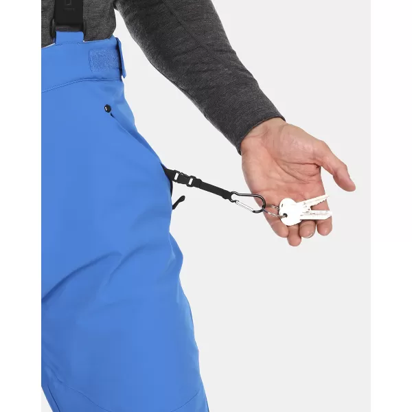  Pantaloni de schi pentru bărbați KILPI METHONE-M UM0405KI ALBASTRU 