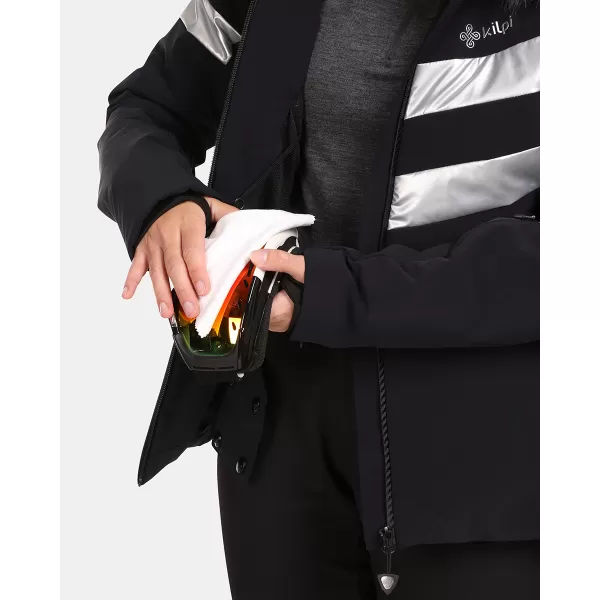  Jachetă de schi pentru femei KILPI LTD ASTER-W UL0141KI NEGRU 
