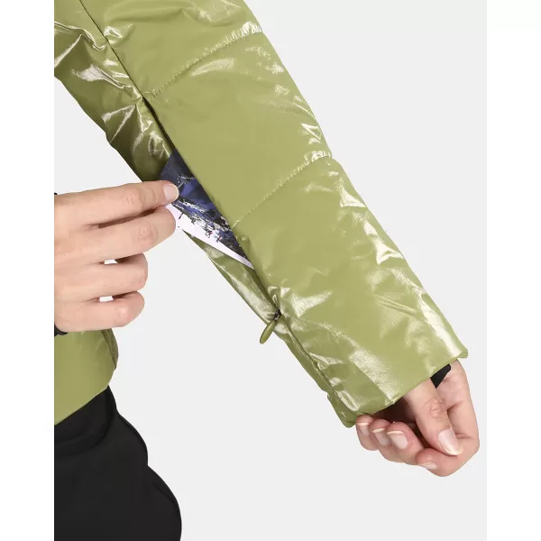  Jachetă de schi pentru femei KILPI DALILA-W UL0132KI VERDE 