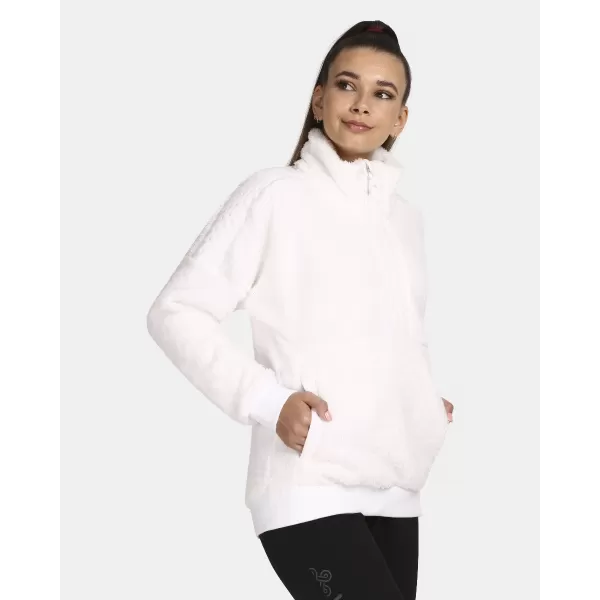  Hanorac cald de dama KILPI LIVAE-W UL0214KI ALB 