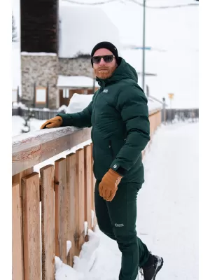 Geaca de iarna pentru barbati NORDBLANC BRILLIANCY NBWJM7926 VERDE ÎNCHIS