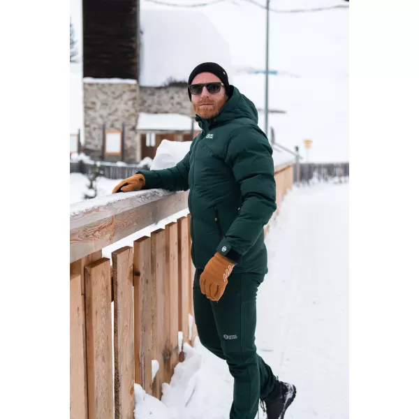  Geaca de iarna pentru barbati NORDBLANC BRILLIANCY NBWJM7926 VERDE ÎNCHIS 