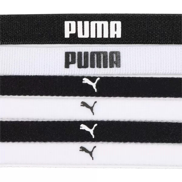  Bentita de dama PUMA AT SPORTBANDS (6PCS) 053452-09 NEGRU 