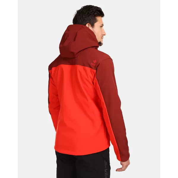  Jachetă softshell pentru bărbați KILPI RAVIO-M UM0126KI ROŞU 