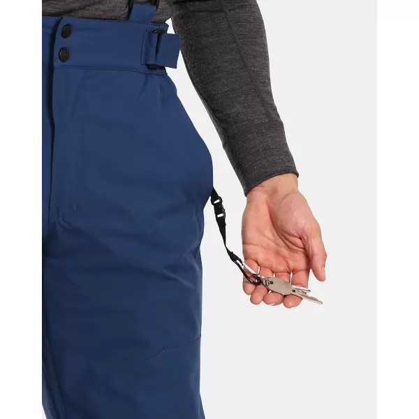  Pantaloni de schi pentru bărbați KILPI MIMAS-M UM0406KI ALBASTRU ÎNCHIS 