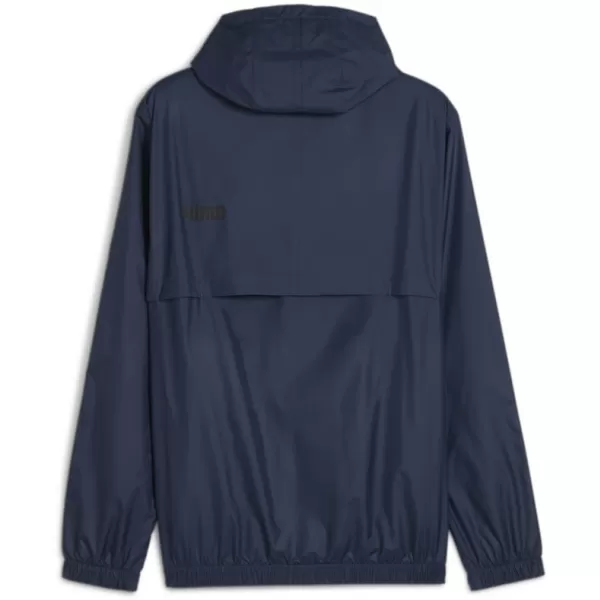  Blazer de vânt pentru bărbați PUMA ESS SOLID WINDBREAKER 847484-14 ALBASTRU 