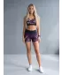 Jambiere scurte premium de damă ALTISPORT VOJ/ALW022LEG03 VIOLET