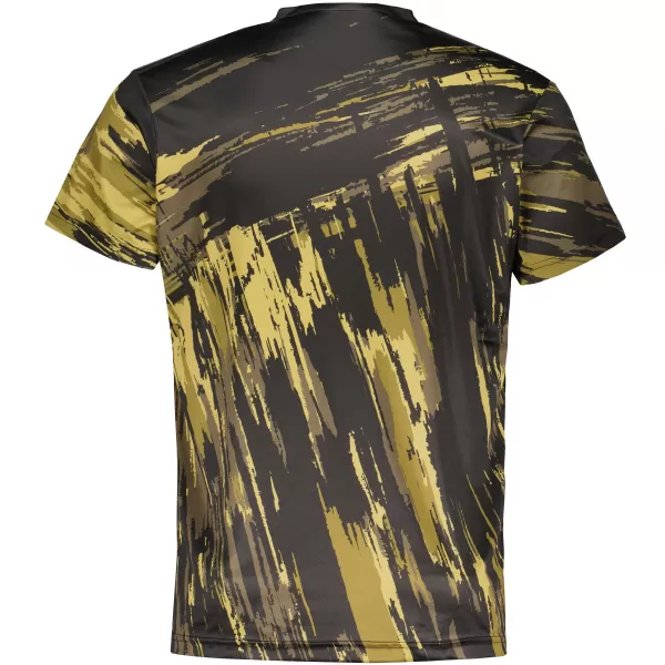 Tricou funcțional premium pentru bărbați ALTISPORT VOJ/ALM010TR01 NEGRU/ARMATĂ 