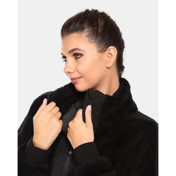  Hanorac cald de dama KILPI LIVAE-W UL0214KI NEGRU 