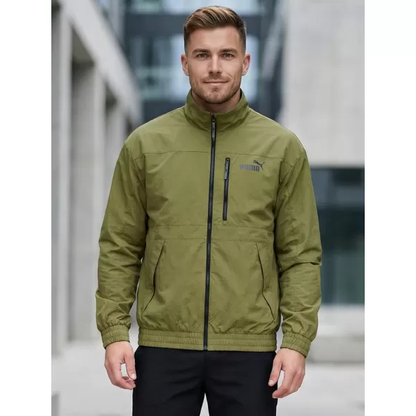  Jachetă pentru bărbați PUMA STYLE WINDBREAKER 623685-33 VERDE 