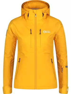 Jachetă de schi pentru femei NORDBLANC ZENITH NBWJL7929 CHIHLIMBAR