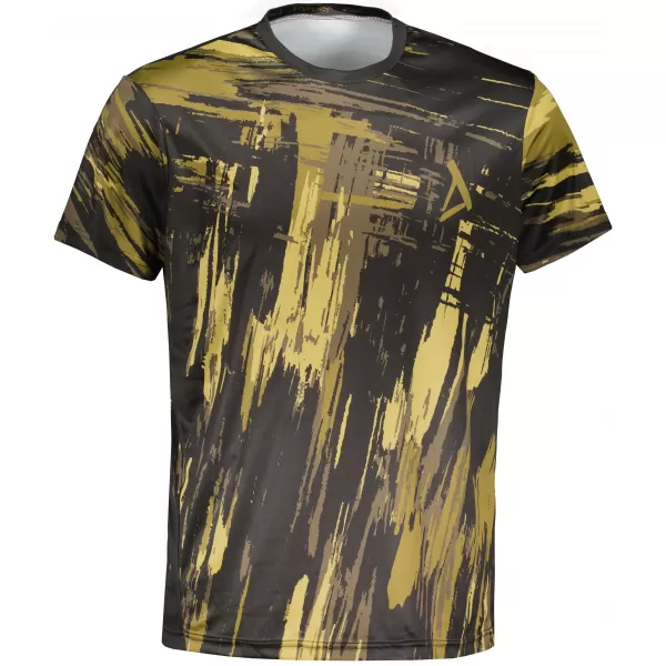  Tricou funcțional premium pentru bărbați ALTISPORT VOJ/ALM010TR01 NEGRU/ARMATĂ 