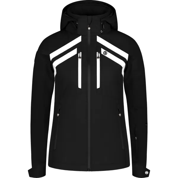  Jachetă de schi pentru femei NORDBLANC CREVASSE NBWJL7932 NEGRU 