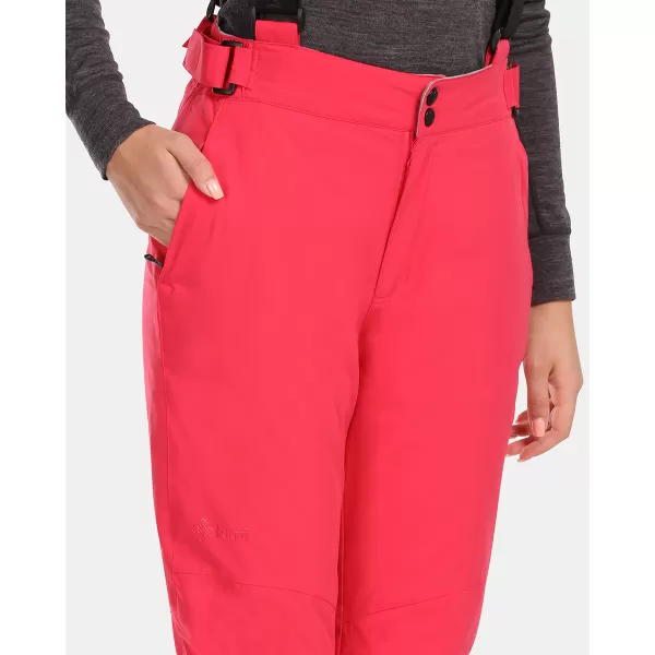  Pantaloni de schi pentru femei KILPI ELARE-W UL0406KI ROZ 