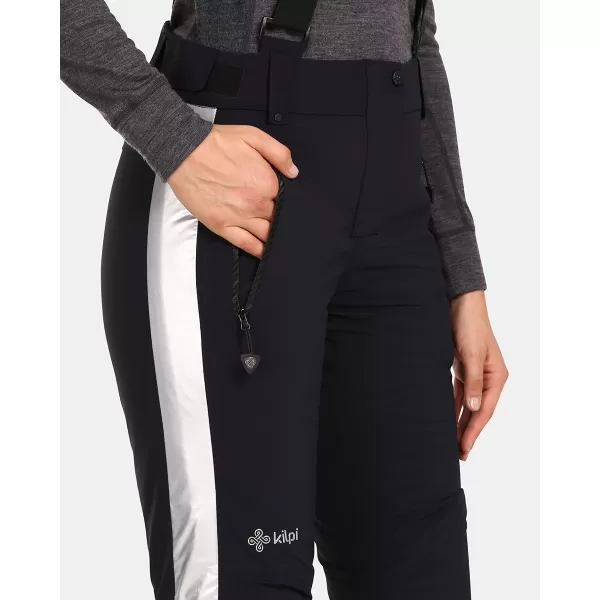  Pantaloni de schi pentru femei KILPI LTD THEMIS-W UL0431KI NEGRU 