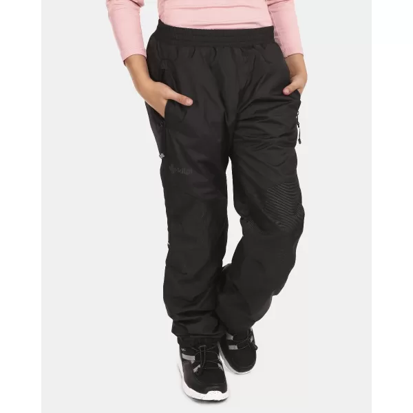  Pantaloni izolatori pentru copii KILPI JORDY-J UJ0406KI NEGRU 
