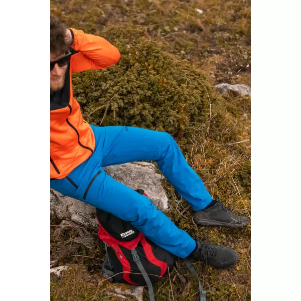  Pantaloni de exterior impermeabili pentru bărbați NORDBLANC ZESTILY NBFPM7960 ALBASTRU 