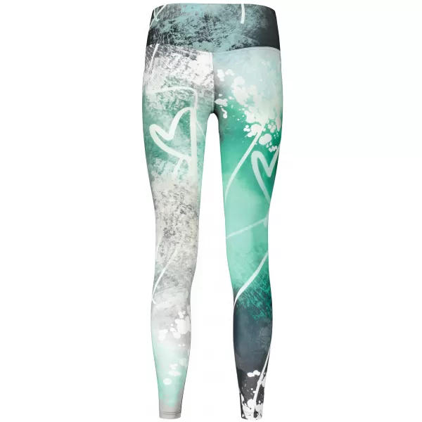  Jambiere lungi premium de damă ALTISPORT VOJ/ALW017LEG01 TURCOAZ 