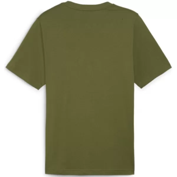  Tricou pentru bărbați PUMA ESS+ 2 COL SMALL LOGO TEE 674470-33 VERDE 