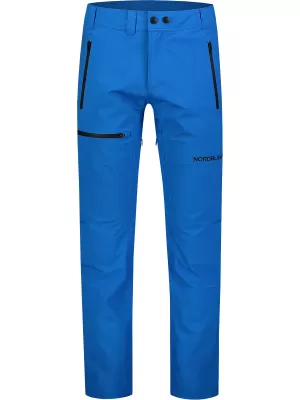 Pantaloni de exterior impermeabili pentru bărbați NORDBLANC ZESTILY NBFPM7960 ALBASTRU