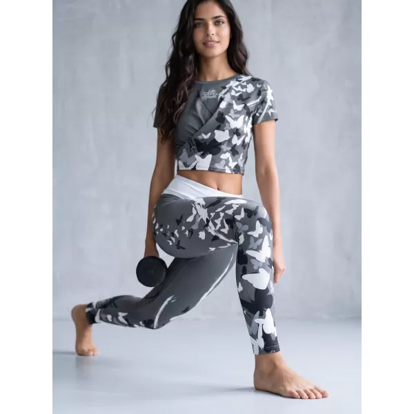  Jambiere lungi premium de damă ALTISPORT VOJ/ALW022LEG01 GRI 