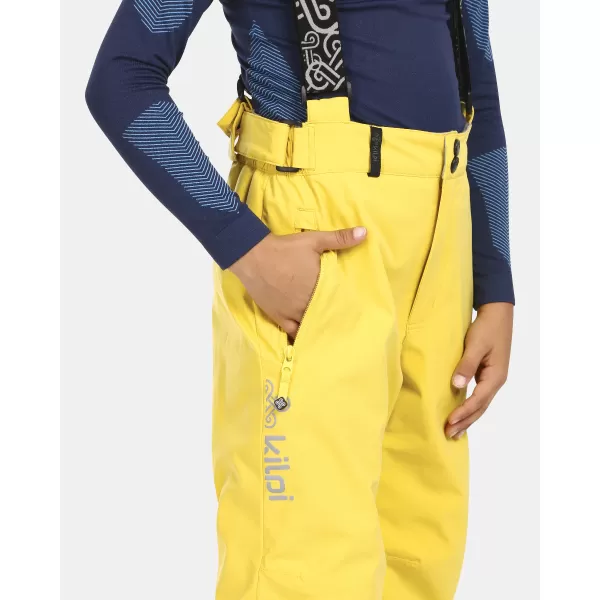  Pantaloni de schi pentru copii KILPI MIMAS-J UJ0401KI CHIHLIMBAR 