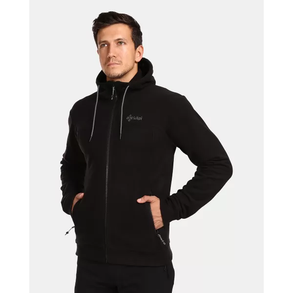  Hanorac pentru bărbați din fleece KILPI SIAT-M UM0214KI NEGRU 