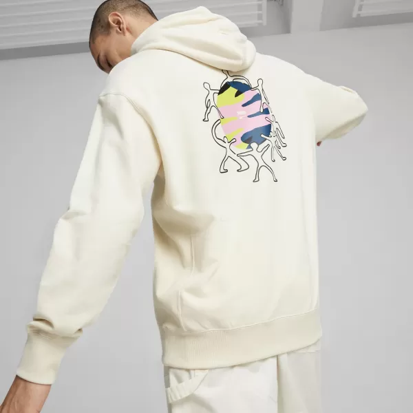  Hanorac pentru bărbați PUMA DOWNTOWN GRAPHIC HOODIE 624361-99 CULORI ASORTATE 