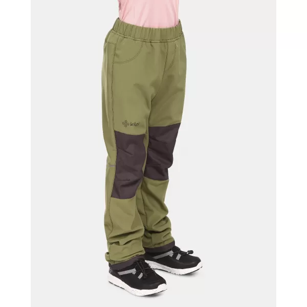  Pantaloni softshell pentru copii KILPI RIZO-J UJ0405KI VERDE 
