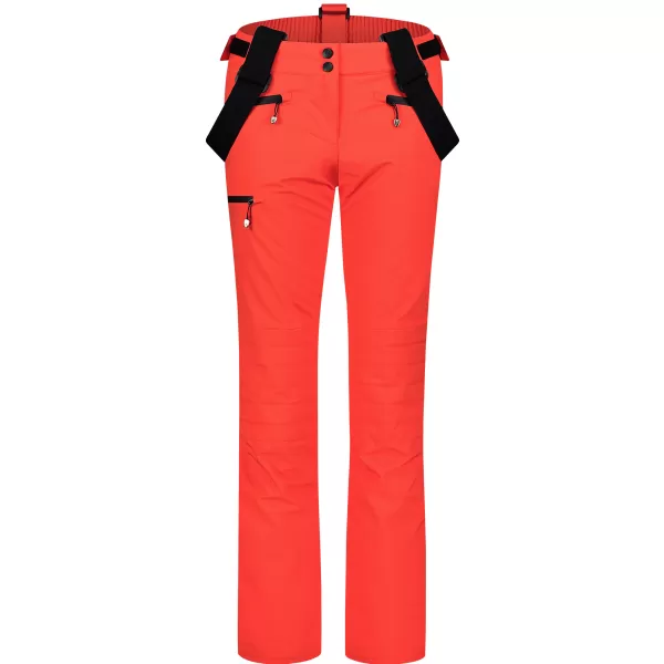  Pantaloni de schi pentru femei NORDBLANC INDESTRUCTIBLE NBWP7939 CERNEALĂ PORTOCALIE 