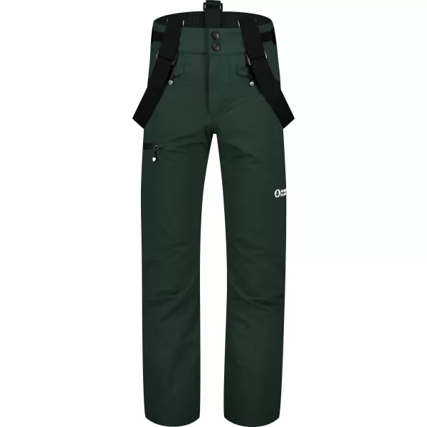  Pantaloni de schi pentru bărbați NORDBLANC ONWARD NBWP7936 VERDE ÎNCHIS 