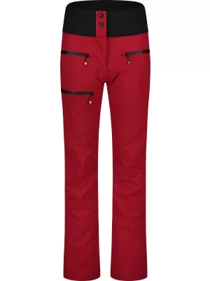 Pantaloni de schi pentru femei NORDBLANC ICECUBE NBWP7938 ROŞU