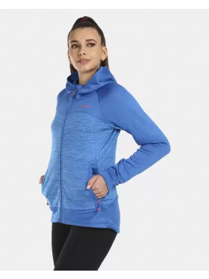Hanorac sport de damă KILPI LAYANA-W UL0202KI ALBASTRU
