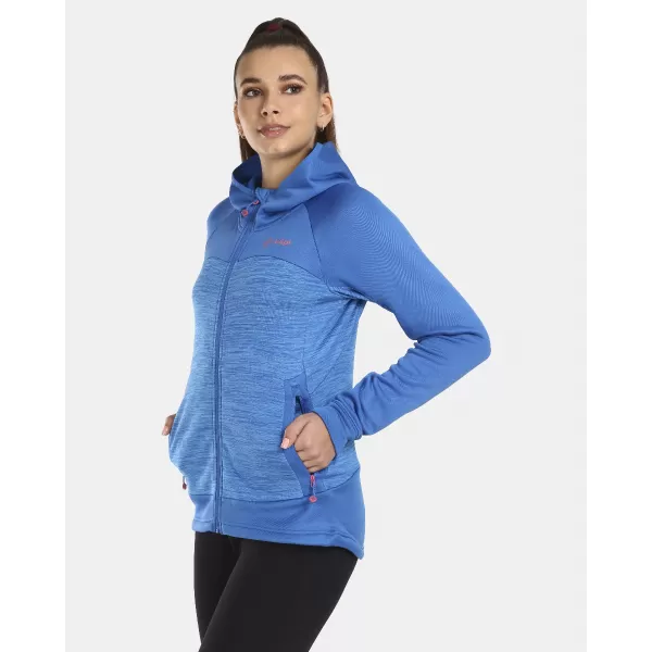  Hanorac sport de damă KILPI LAYANA-W UL0202KI ALBASTRU 