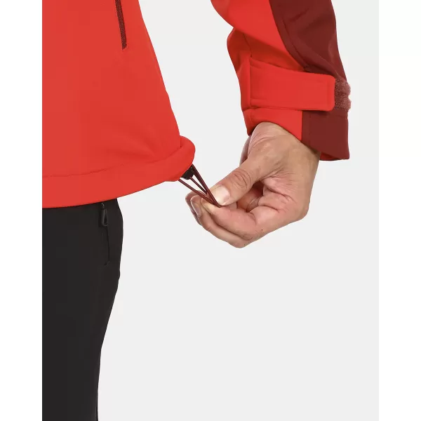  Jachetă softshell pentru bărbați KILPI RAVIO-M UM0126KI ROŞU 