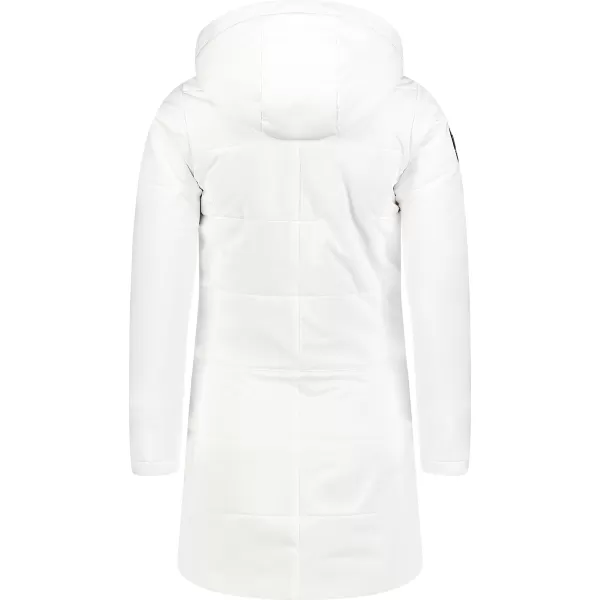  Palton de iarnă de damă NORDBLANC MYSTIQUE NBWJL7943 ALB 