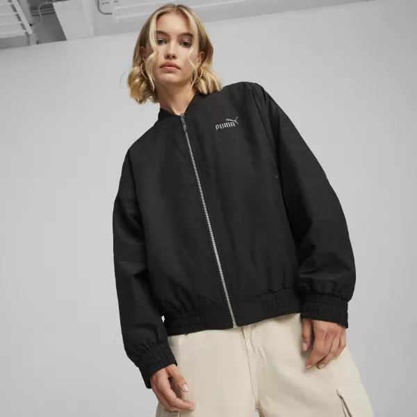  Geaca de dama PUMA STYLE JACKET 623687-01 NEGRU 