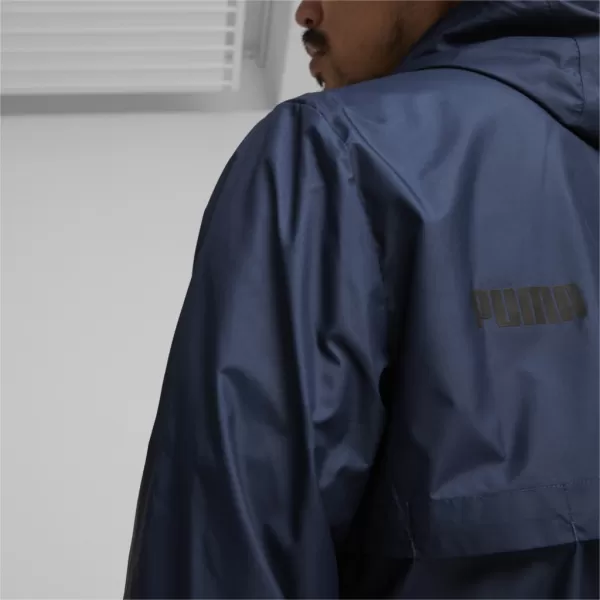  Blazer de vânt pentru bărbați PUMA ESS SOLID WINDBREAKER 847484-14 ALBASTRU 